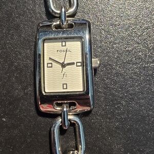 Fossil Stainless Steel Chain Link Watch